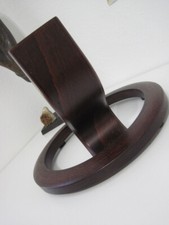 Ekornes Stressless Wood Ottoman Base Walnut hassock footrest stool recline chair