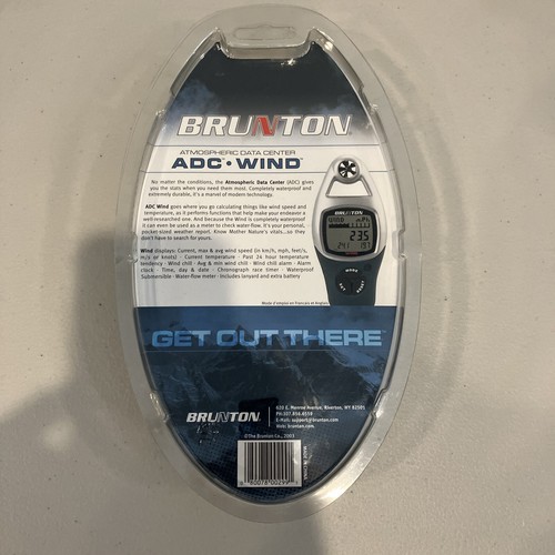 Brand New Sealed! Brunton ADC Wind Handheld Weather Station F-ADC-WIND - Picture 4 of 7