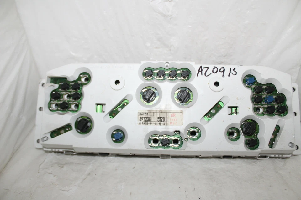 Cuadro de instrumentos velocímetro 02 Isuzu Axiom tablero medidores 158.571 millas Foto 4 de 4