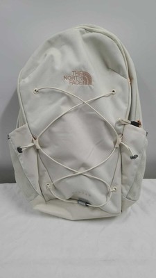 black and gold north face backpack