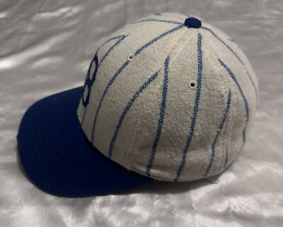 レア　Coopers town x American needle NY ハット American Needle BrooklynDodgers Hat Adult 7 White Blue