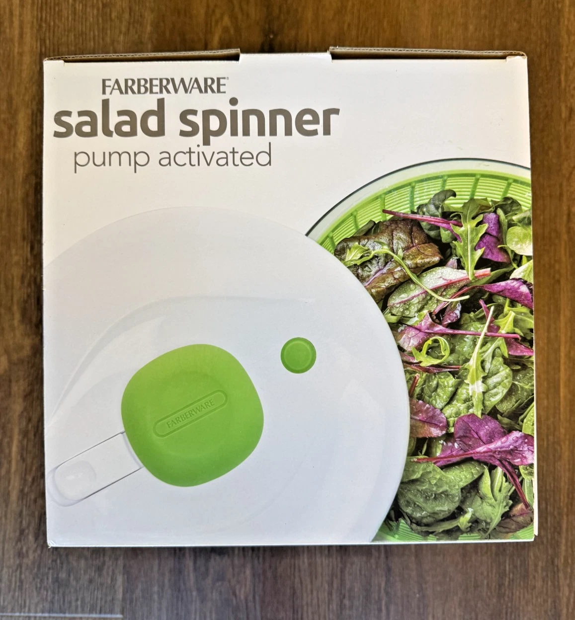 Farberware Salad Spinner Pump Activated Large 6.65 Qt | Brand New | SameDayShip
Opens in a new windo