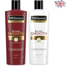 Tresemme Keratin Smooth Shampoo & Conditioner Set 2 x 400ml - Frizz Control 18.69 per litre