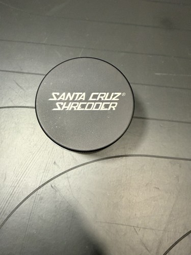 Santa Cruz Shredder Large 4 Piece Grinder 2.7” Black Matte Made in USA