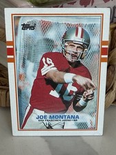 JOE MONTANA 1989 CARD Topps #12 The Goat SAN FRANCISCO 49ERS HOF NM