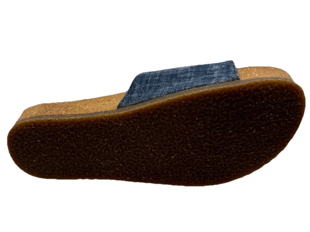 Kalso Sway Blue Denim Earth Shoes Negative Heel Sandals Size 9 Women image 3