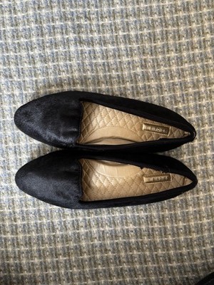 Birdies Calf Hair Black Loafer Slip On Shoes Size 7 Classic  