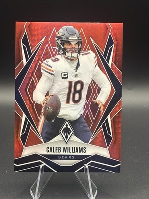2025 Panini Phoenix Caleb Williams Red Hyper (265/399) #11 NFL Chicago Bears