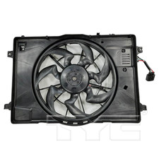 Radiator & Condenser Cooling Fan Assembly for 17-20 Kia Niro Hybrid
