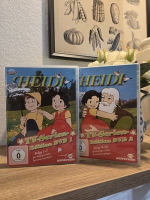 Heidi TV Serien Edition DVD 1 Und 2  Folge 1-13 Guter Zustand