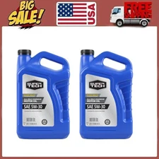 2 packs Super Tech All Mileage Synthetic Blend Motor Oil SAE 5W-30, 5 Quarts