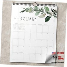 Aesthetic 2026-2027 Wall Calendar - Runs from January 2026 Until July 2027 -