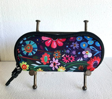 Eyeglass Case Sunglasses Soft Neoprene Flexible Lightweight Belt Clip Zip Close