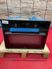 AEG NKO5N40K Kompakt Backofen mit Mikrowelle CombiAir EXPlore Display Schwarz