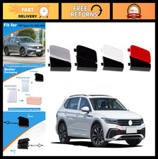 Front Bumper Tow Hook Cover Cap For Vw Tiguan 2022-2024 - Silver Right Side Acce