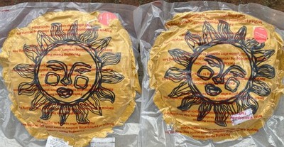 2 * NEW Opalhouse Jungalow 16  Embroidered Sun Fringe Throw Pillow ~ 100% Cotton
