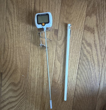 VK Thermo Digital Instant Read Candy Deep Fry Thermometer 10 Inch White