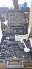 Mac Allister MHG2000 Corded Heat Gun With Accessories and Case / 230v 2000w 379