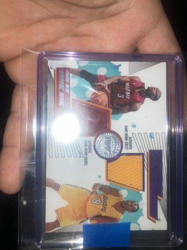 RARE ! 2005-06 Topps Dual Relic KOBE / WADE /140 PSA POPULATION 0 