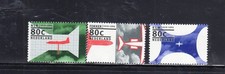 NETHERLANDS #857-859 1995 DUTCH AVIATION MINT VF NH O.G