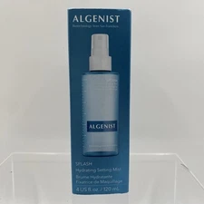 ALGENIST SPLASH Hydrating Setting Mist-look at comparative sizes 4 fl oz 120 ml