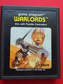 Warlords Atari 2600 7800 Game Vintage 80s Video Games Cleaned Tested