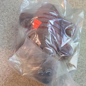 Tonka Pound Puppies Small Brown Plush 1986 in Original Packaging