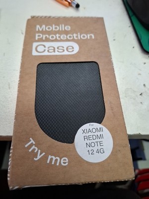 T-Mobile Tasche Hülle Etui Schwarz Für Xiaomi Redmi Note 12 4G