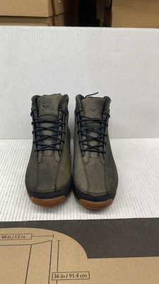 TIMBERLAND ''EURO DUB'' Black Smooth TB0A11TC001 Men's Boots footwear Size US- 7.5