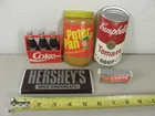 Vntg Lot-5 Refrigerator Magnets PPan PButter Hersheys Certs MiniMints Coke CSoup