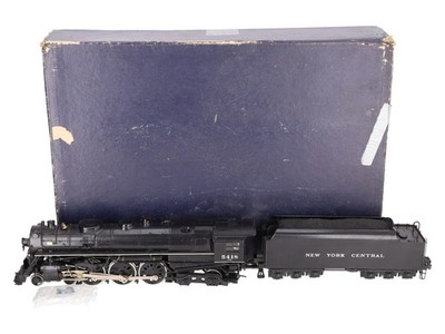 Max Gray US Hobbies O Gauge BRASS NYC J3-a Hudson Steam Loco & Tender #5418 EX