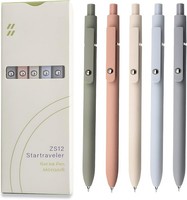 Gelstifte 0,5 Mm Japanische Tinte 5 StüCk Feine Spitze Glatt FüR Schule BüRo
