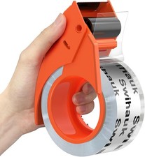 Packing Tape 1.88 in x 66.6 Yds Clear Shipping Tape 2 Items with Dispenser