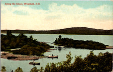 Along The Shore Westfield New Brunswick Canada Vintage Postcard