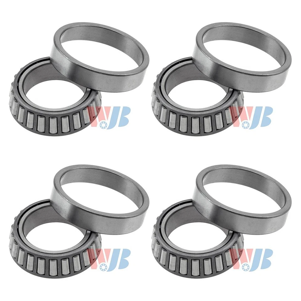 Juego de 4 cojinetes de rueda exterior interior delantero Race WJB para Ford Aspire 1994-1997 Foto 2 de 3