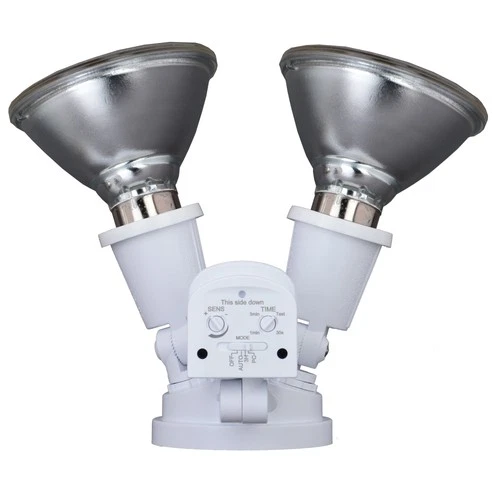 Vaxcel Lighting T0692 Outdoor Security 2 Light 7"W Adjustable - Bronze - Picture 7 of 12