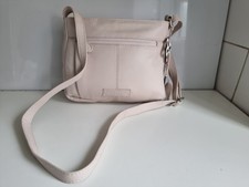 DEBENHAMS COLLECTION DESIGNER WOMENS PINK LEATHER CROSSBODY TOTE SATCHEL HANDBAG