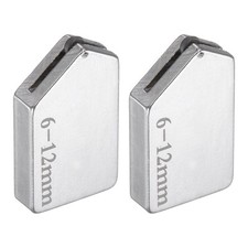 2Pcs Glass Cutter Replacement Heads 6mm-12mm Tungsten Carbide