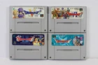 Lot 4 Dragon Quest 1 2 3 5 6 I II III V VI SFC Nintendo Super Famicom SNES Japan