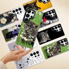 Cats Drop-Proof Hard Phone Case Cover For Samsung Galaxy S26 S25 S24 FE S22 S23