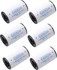 Pack of 6 C Size Battery Adapter, AA to C Adapter Converter Spacer