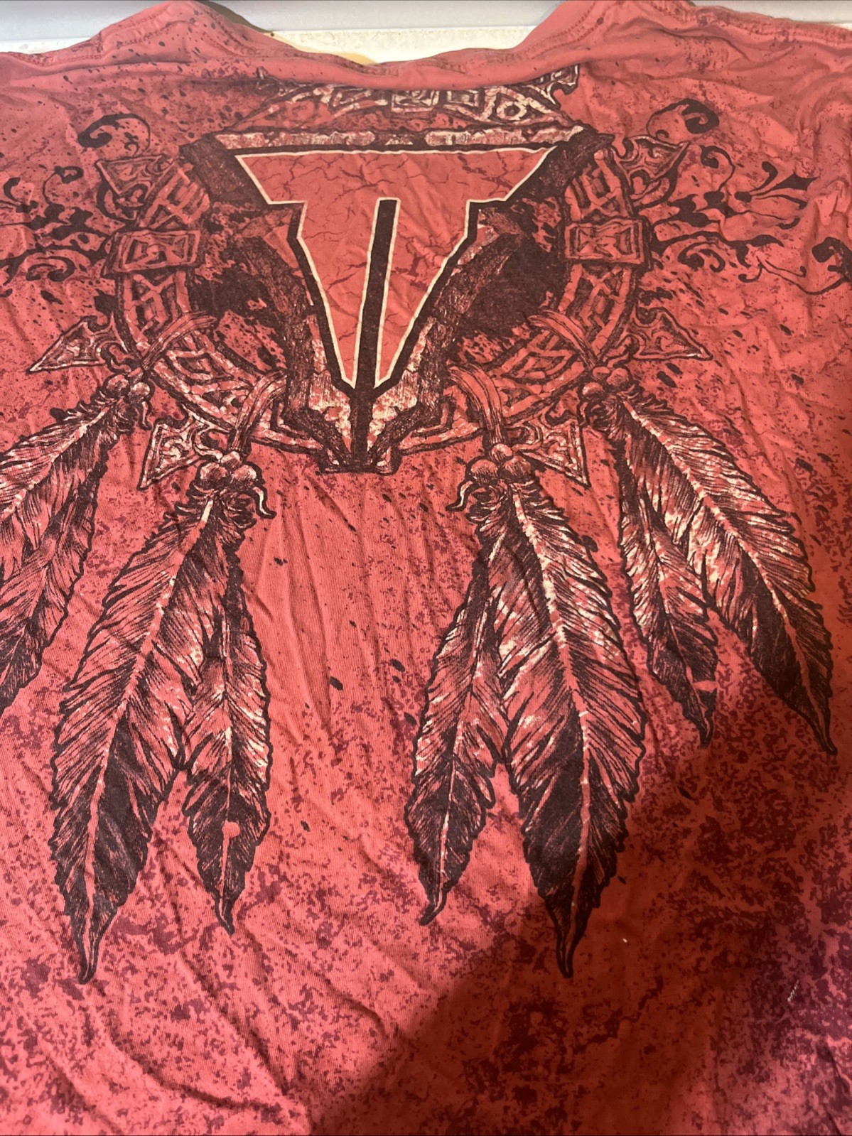 Throwdown Affliction red size medium - image 2