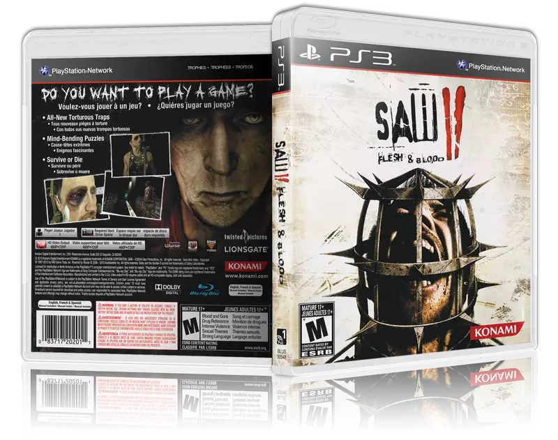 SAW II - Replacement PS3 Cover and Case. NO GAME!! | eBay