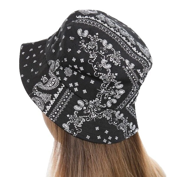 Bandana Sombreros Informales Negro para Mujeres