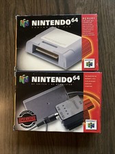 N64 Controller Pak NUS-A PA Box  RF Switch NUS-A RR Box NintendoPower Stickers