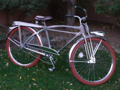 1948 Monark Silver King Hex Tube Bike | eBay