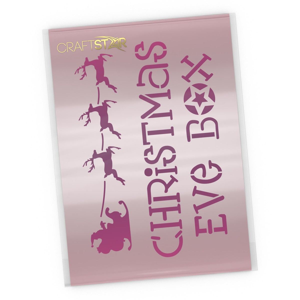 Christmas Eve Box Stencil Template - Reusable Mylar Xmas Craft DIY Template | eBay christmas-eve-box-templates-m-lashea-company