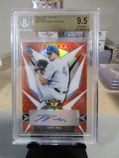 2021 Leaf Valiant Orange Tommy Mace Auto 54/99 BGS 9.5/10 (G11) Guardians