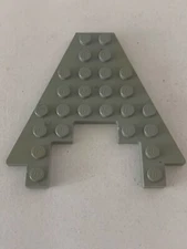 LEGO Parts 6104 4475 (1pc) Wedge, Plate 8x8 With 3x4 Cutout