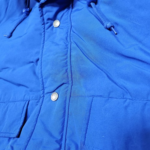 Vtg St Johns Bay Bomber Puffer Jacket Men Large 42 Down Feather Fill Snow Winter - Picture 5 of 17